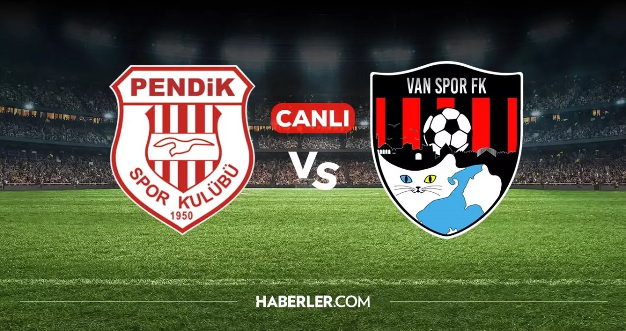 Pendikspor Vanspor CANLI nereden izlenir? Pendikspor Vanspor maçı hangi kanalda, nereden izlenir?