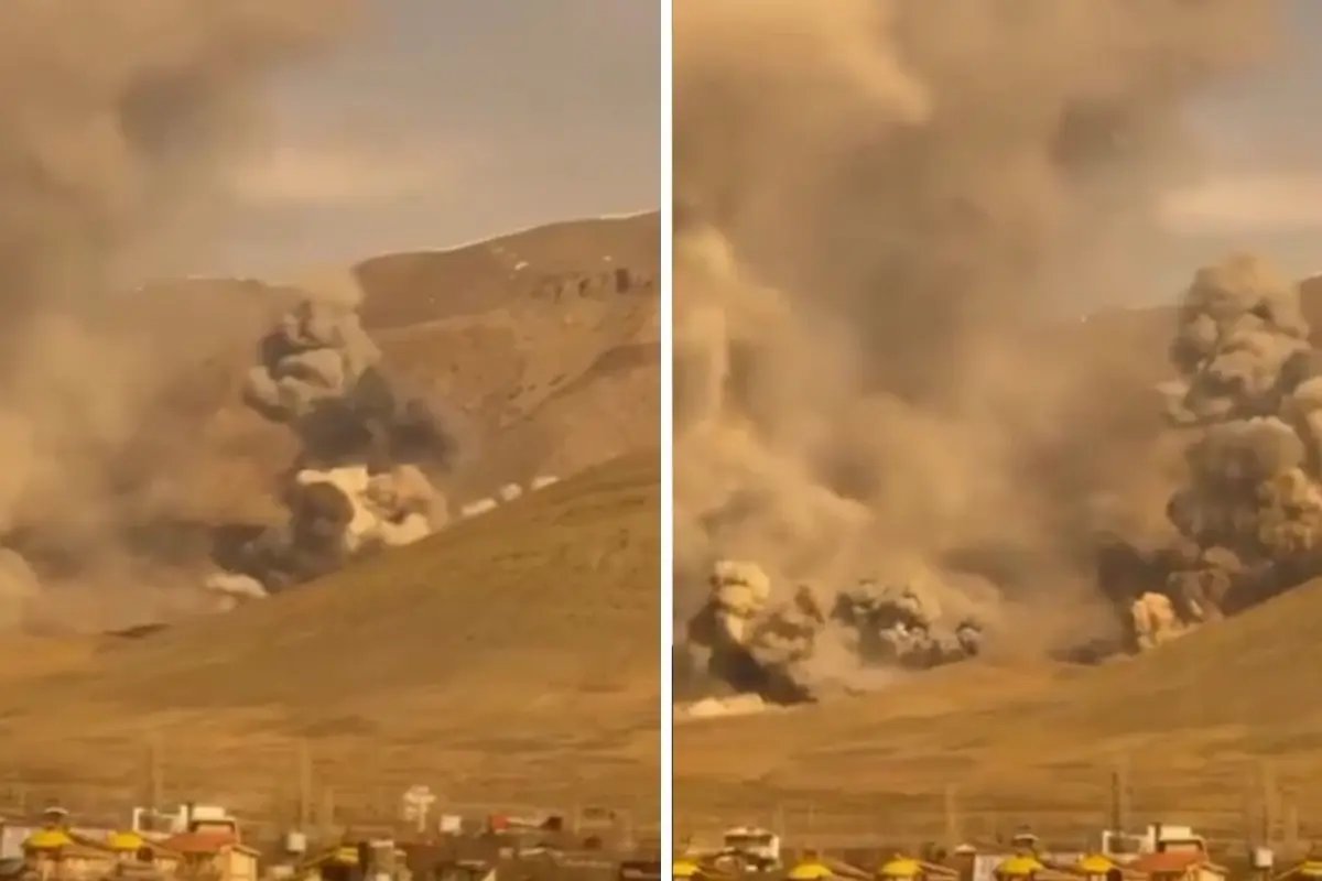 ABD ve İsrail, Devrim Muhafızları Ordusu'nun yeraltı tesisini bombaladı