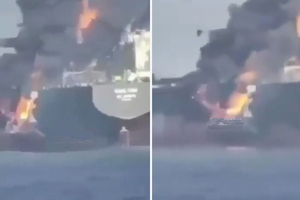 İran, Hürmüz Boğazı'ndan geçmeye çalışan gemiyi vurdu