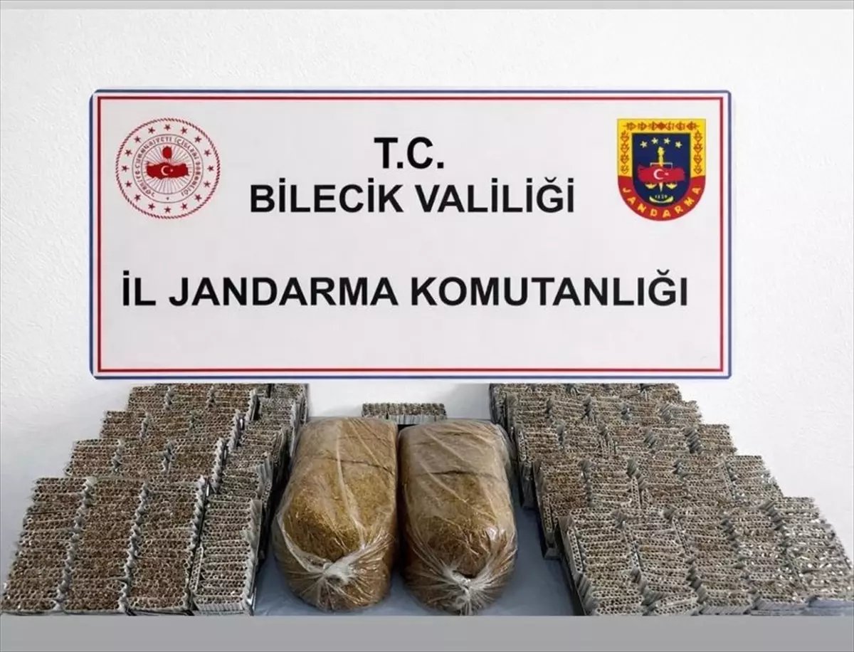 Bilecik'te kaçakçılık operasyonunda 2 zanlı yakalandı