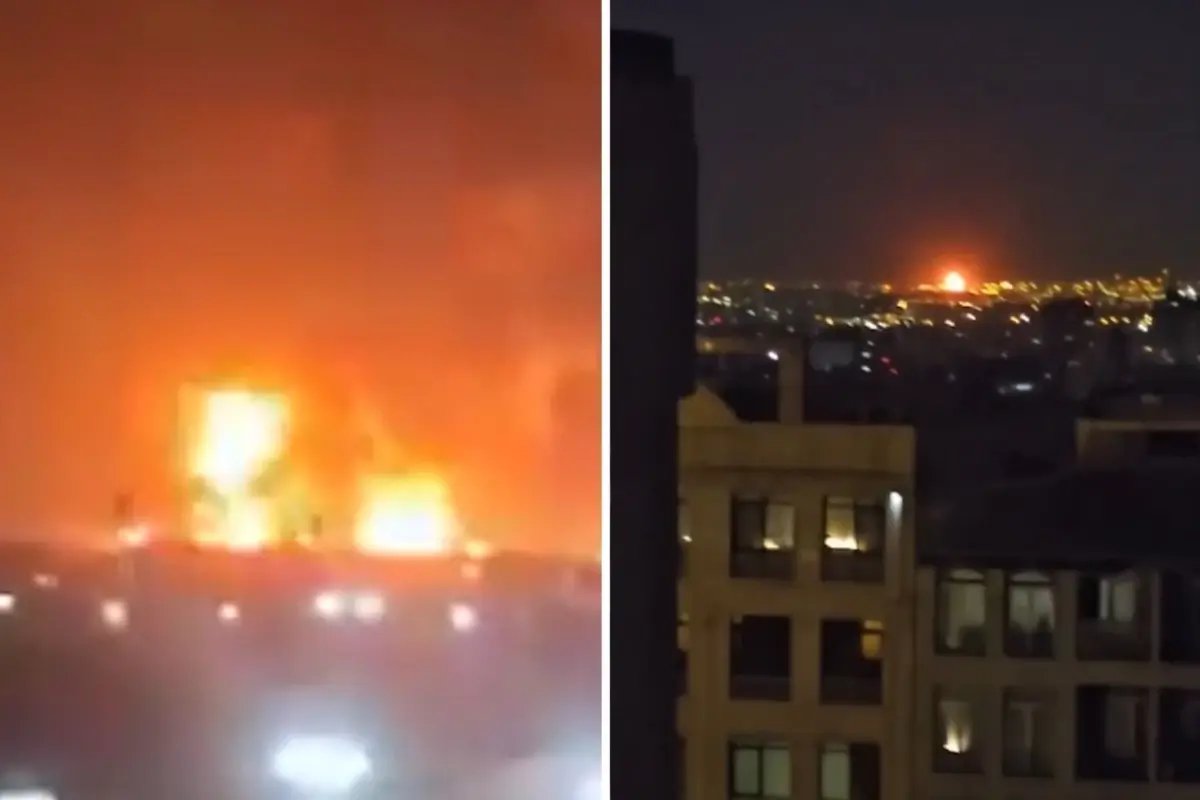 ABD ve İsrail'den İran'a saldırı! Petrol rafinerisini vurdular