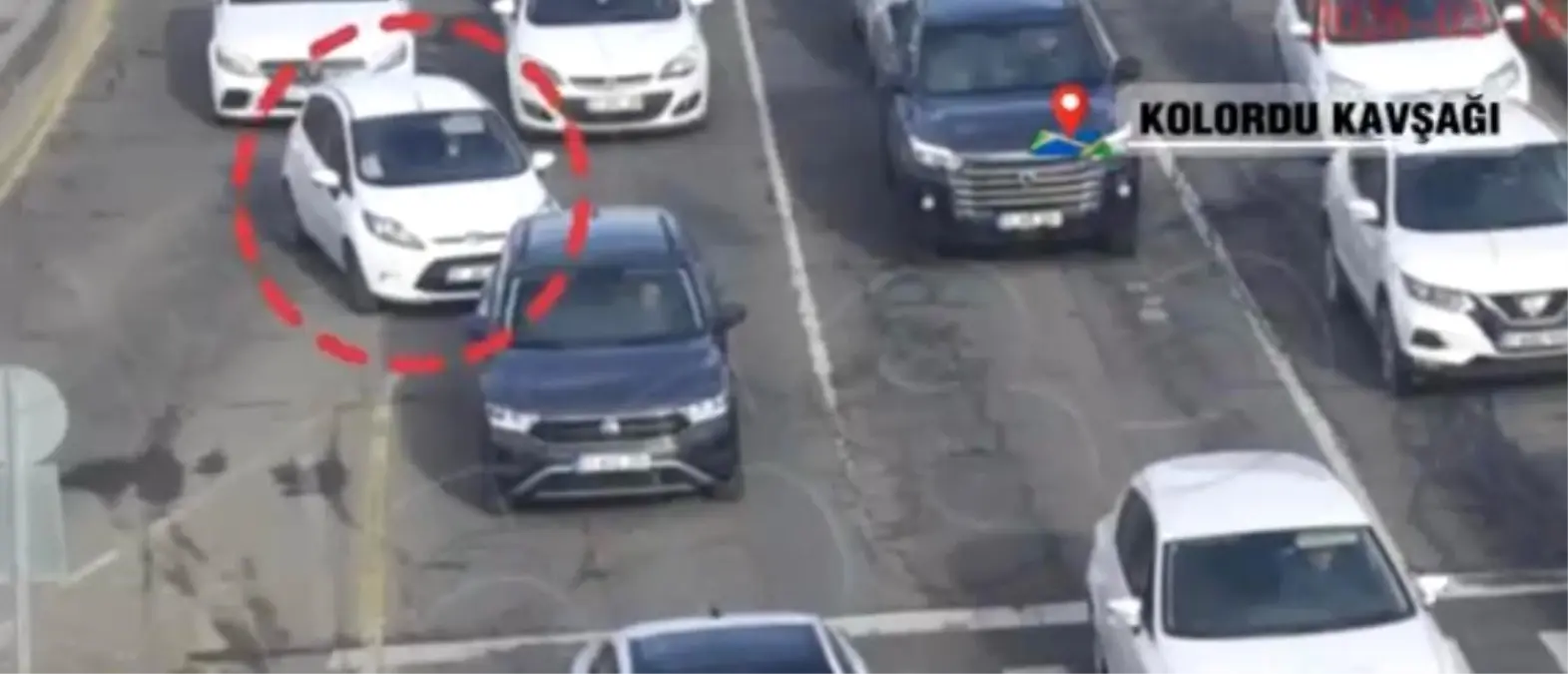 KGYS kameralarınca tespit edilen hatalı sürücülere cezai işlem uygulandı