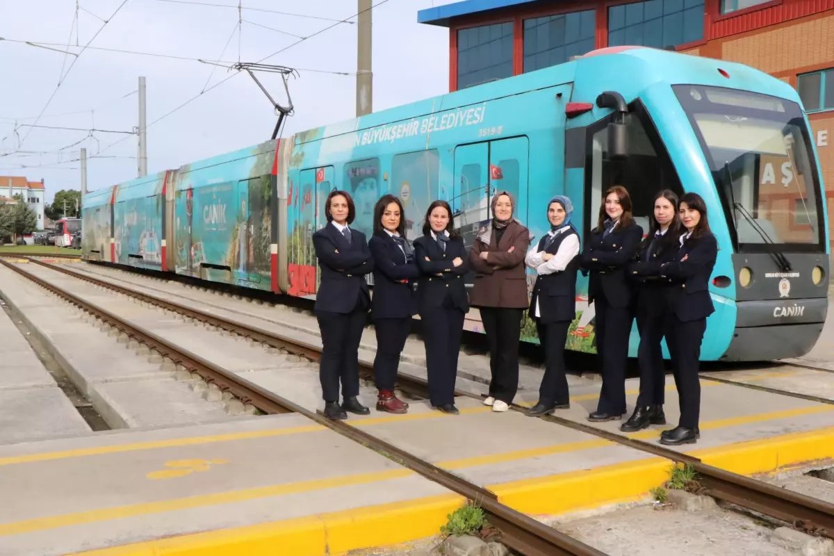 Samsun'un kadın vatmanları