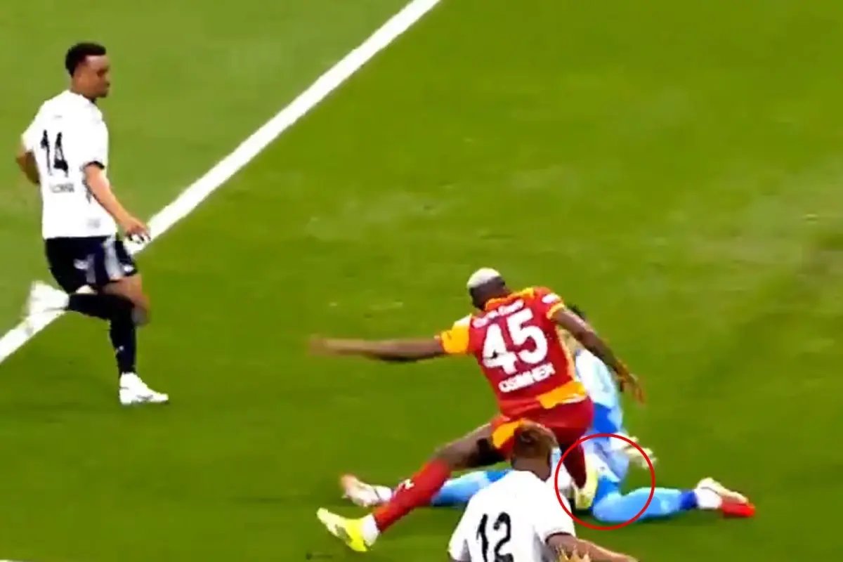 Beşiktaş'tan Osimhen için kırmızı kart itirazı