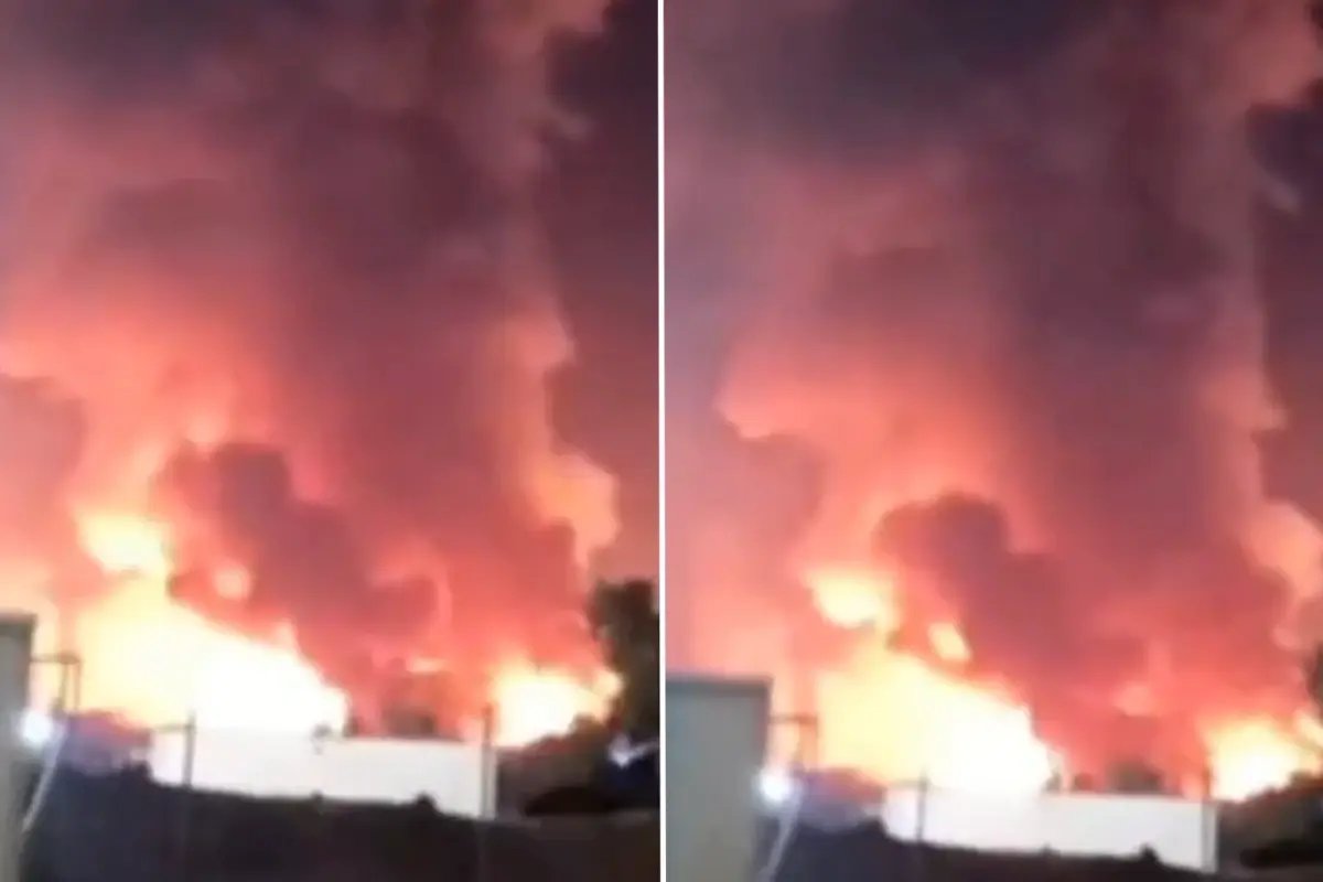 Irak'ın Basra kentinde hareketli dakikalar: ABD merkezli petrol tesisinde patlama