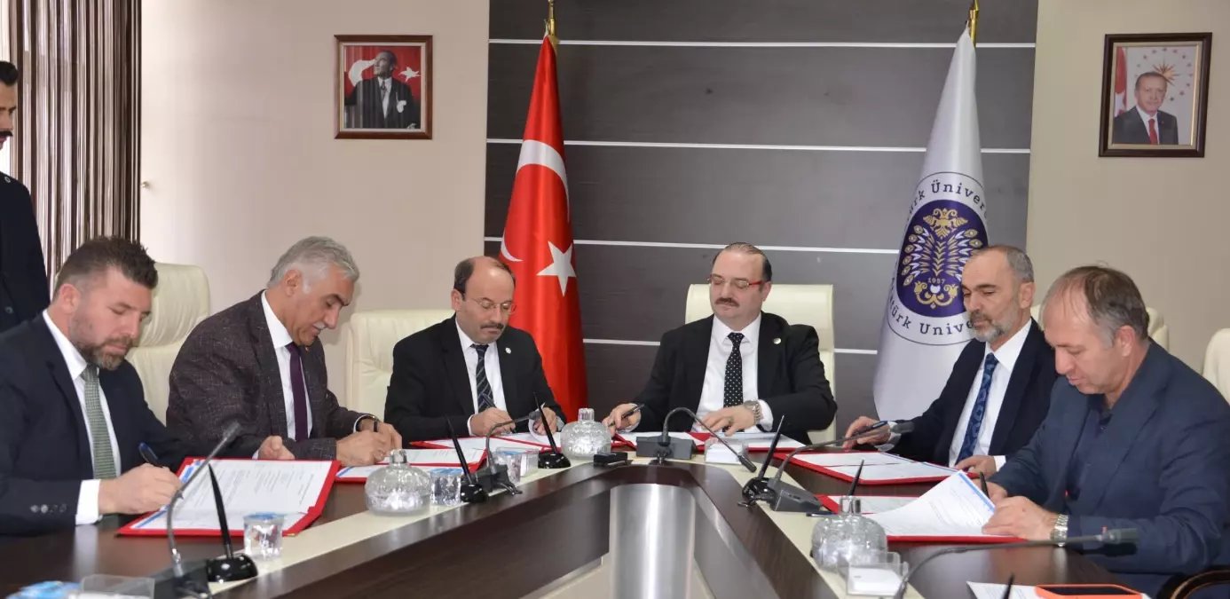 Avrupa Kış Üniversite Oyunları'na aday olan Erzurum'da iyi niyet protokolü imzalandı