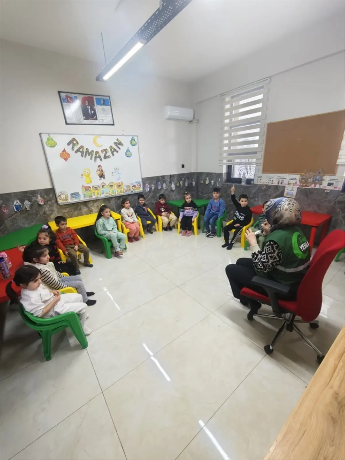 Yeşilay Kayseri Şubesi, çocuklara yönelik farkındalık etkinlikleri gerçekleştirdi