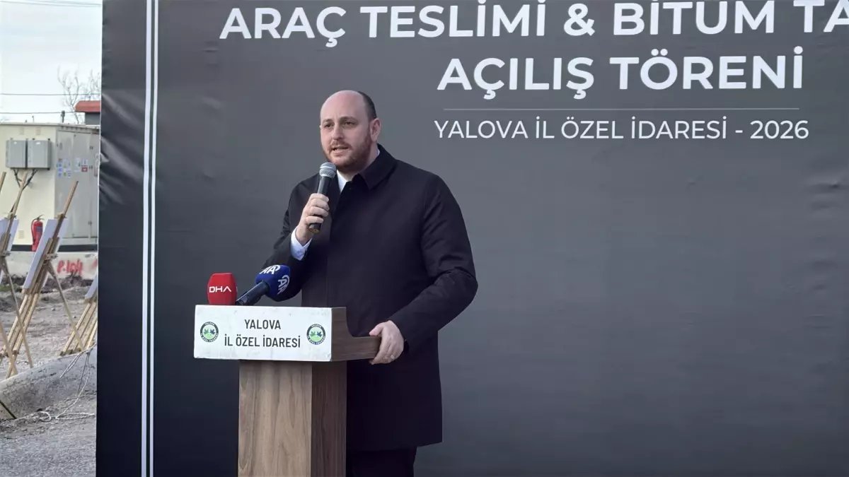 Yalova İl Özel İdaresi'ne Araç Teslim Töreni