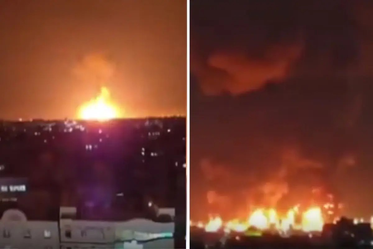 İsrail savaş uçakları, İran'ı vurdu! Üç petrol depolama tesisini hedef aldılar