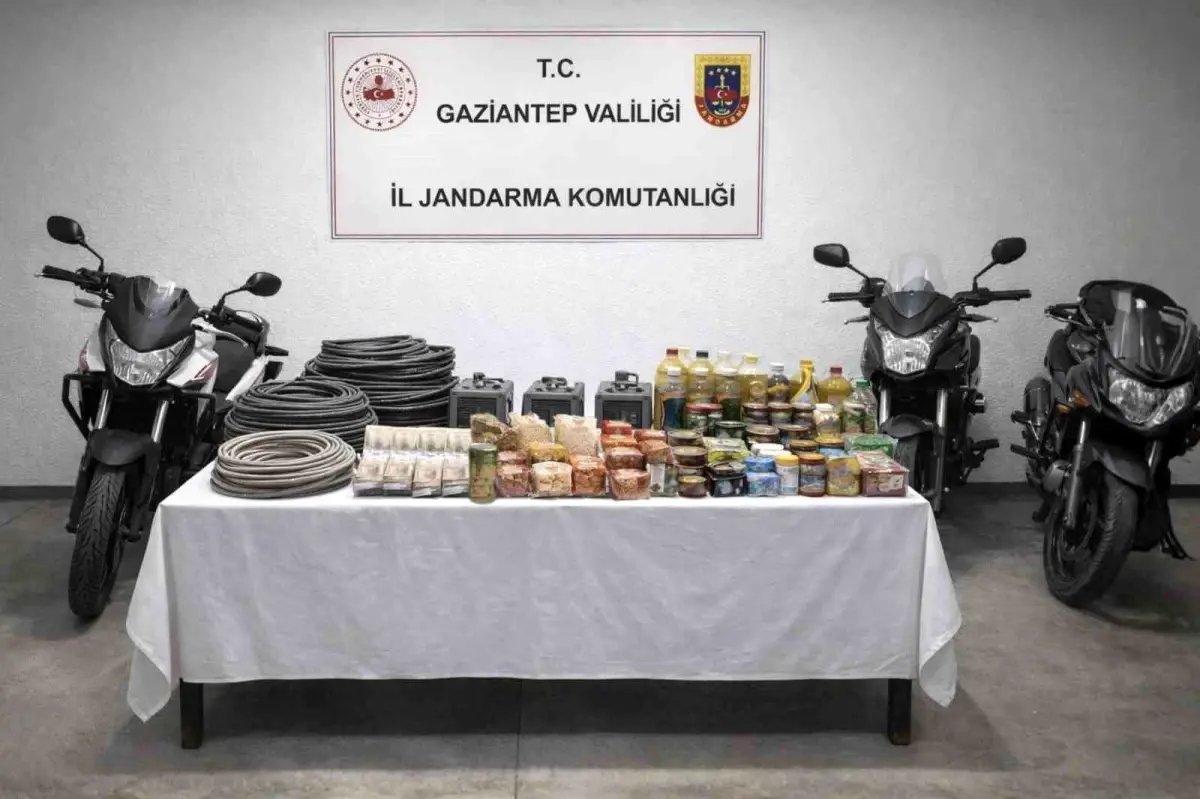 Gaziantep'te Hırsızlık Şüphelisi 12 Kişi Jandarma Tarafından Yakalandı