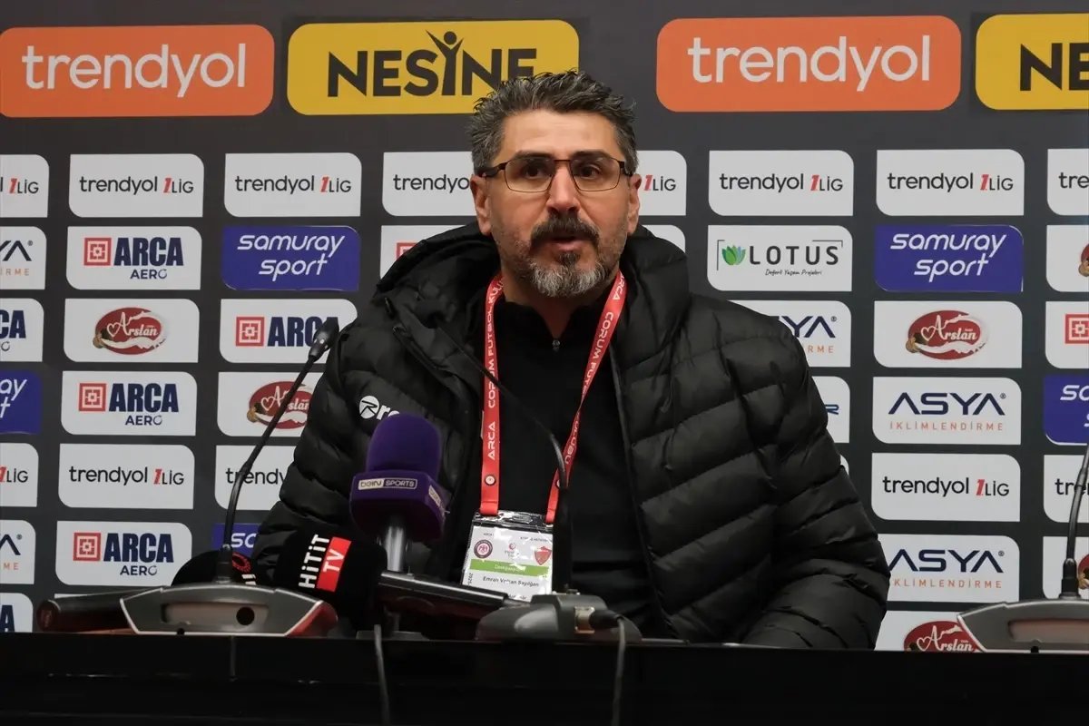 Çorum FK-Hatayspor maçının ardından