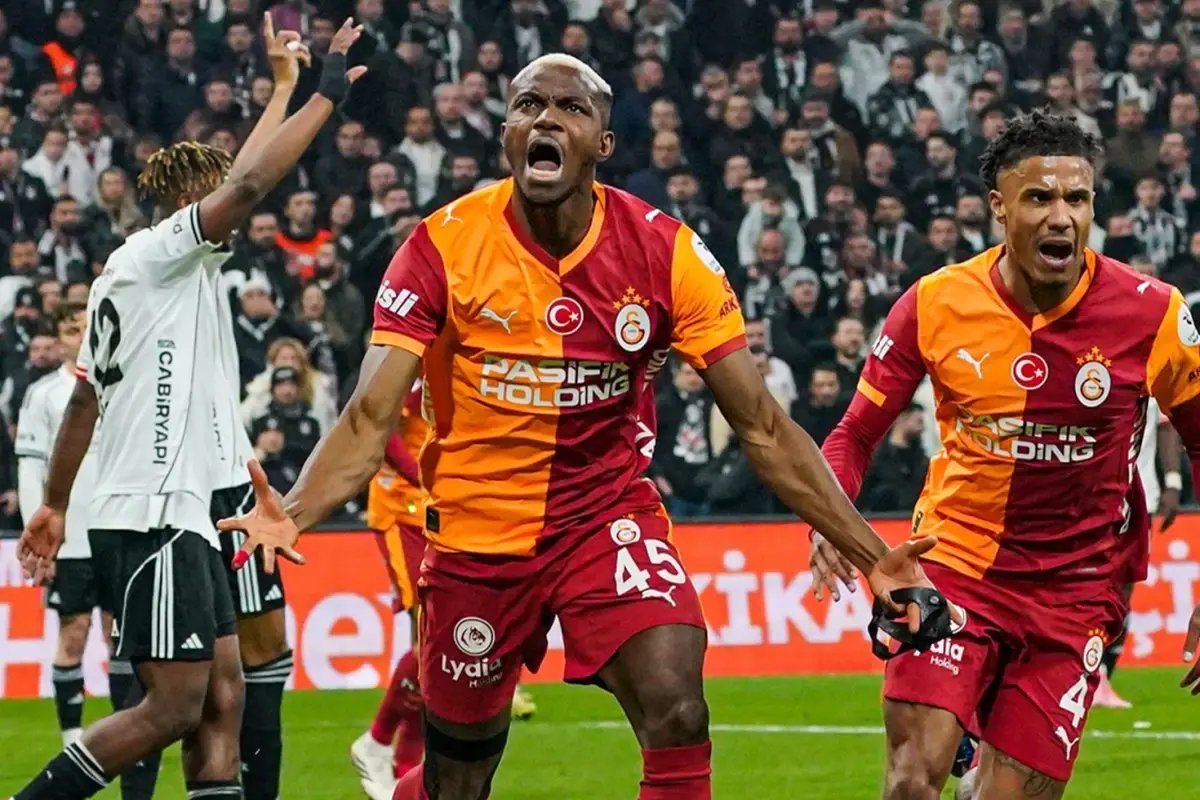 Altın değerinde 3 puan! Galatasaray, 10 kişi kaldığı derbide Beşiktaş'ı mağlup etti