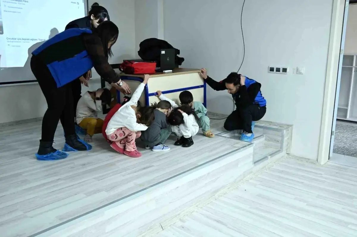 Elazığ'da afet farkındalık eğitimi