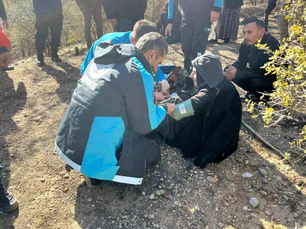 Karaman'da kaybolan yaşlı kadın 12 saat sonra sağ salim bulundu