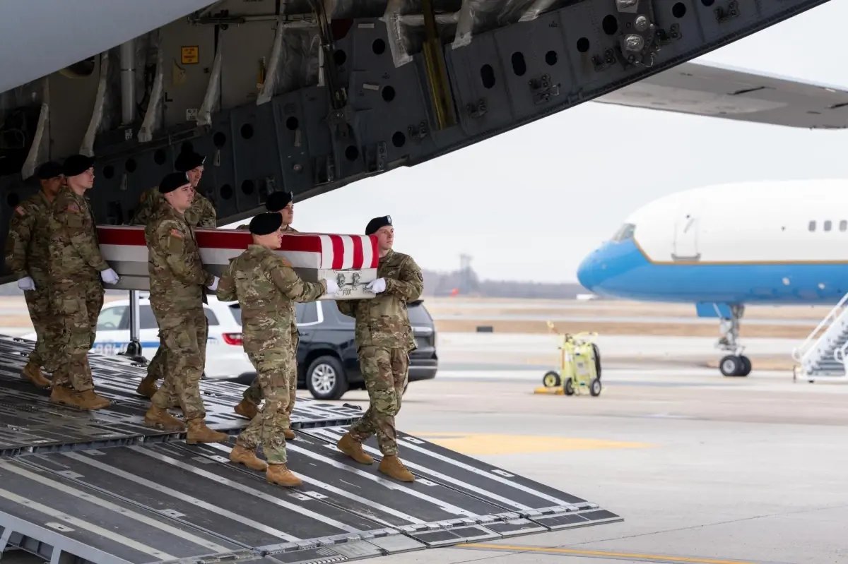 ABD askerlerinin cenazeleri ülkelerine getirildi