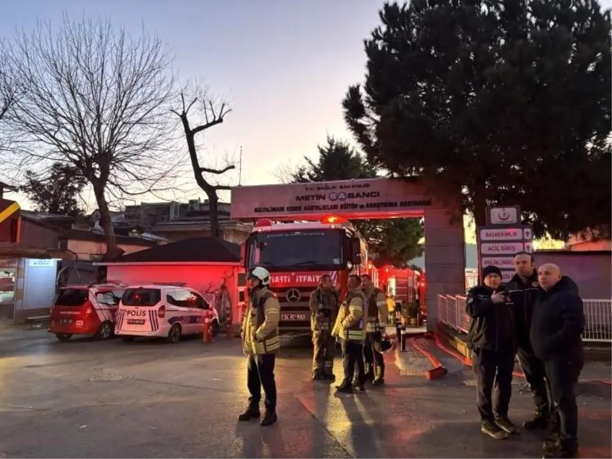 Metin Sabancı Baltalimanı Kemik Hastalıkları Eğitim ve Araştırma Hastanesi'nde yangın: 11 hasta tahliye edildi