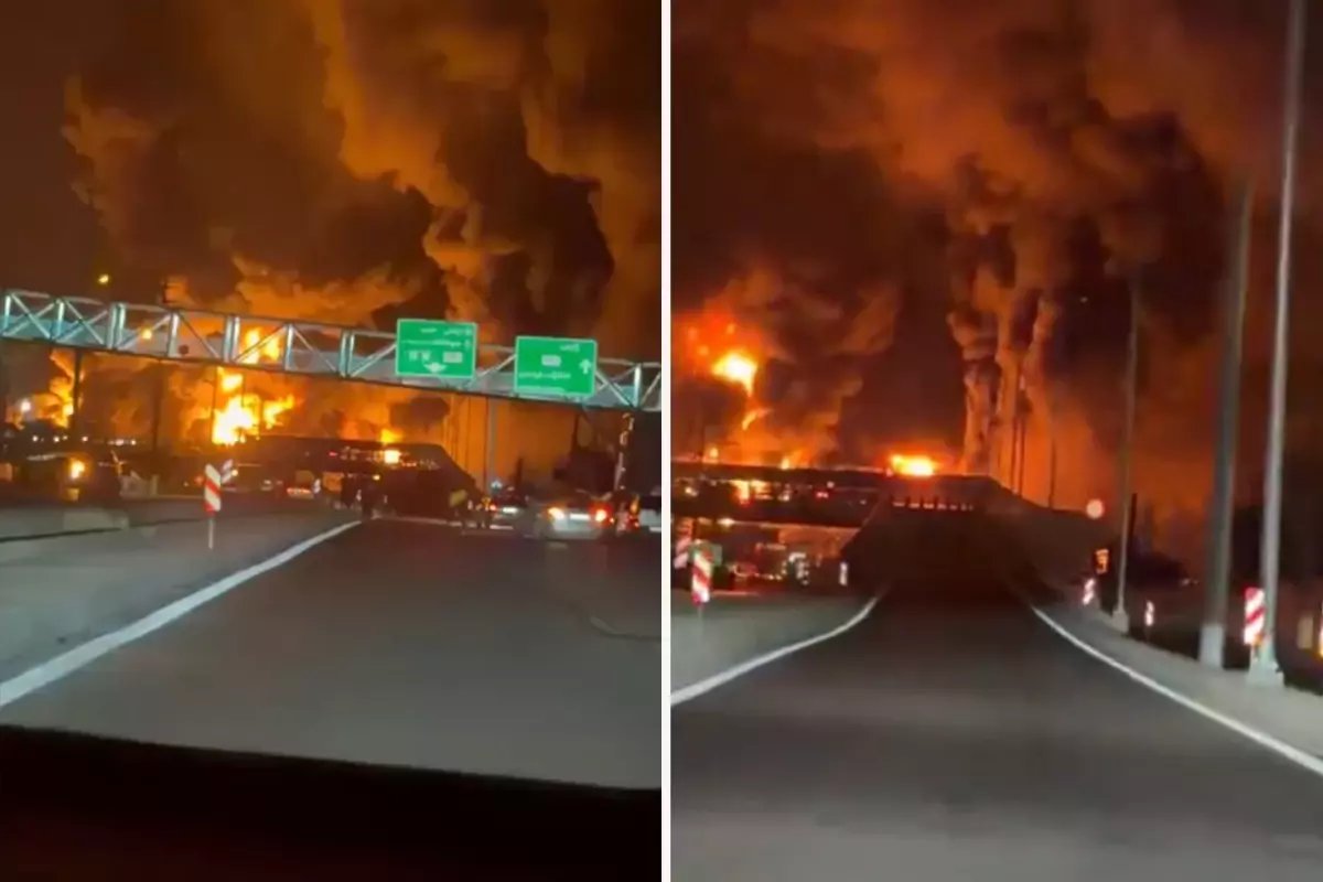 Tahran'dan gelen görüntüler korkunç