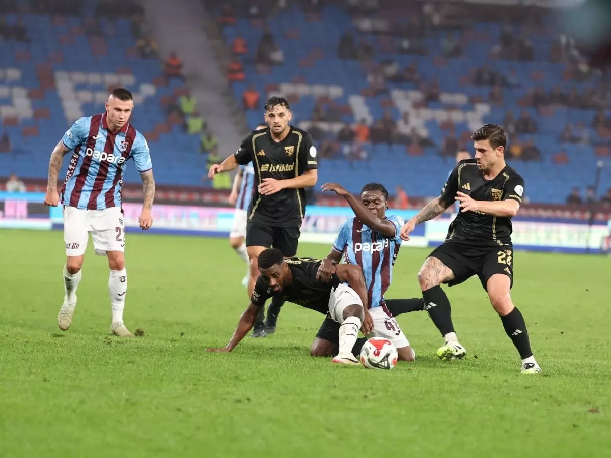 Trabzonspor ile Kayserispor ligde 48'inci randevuda