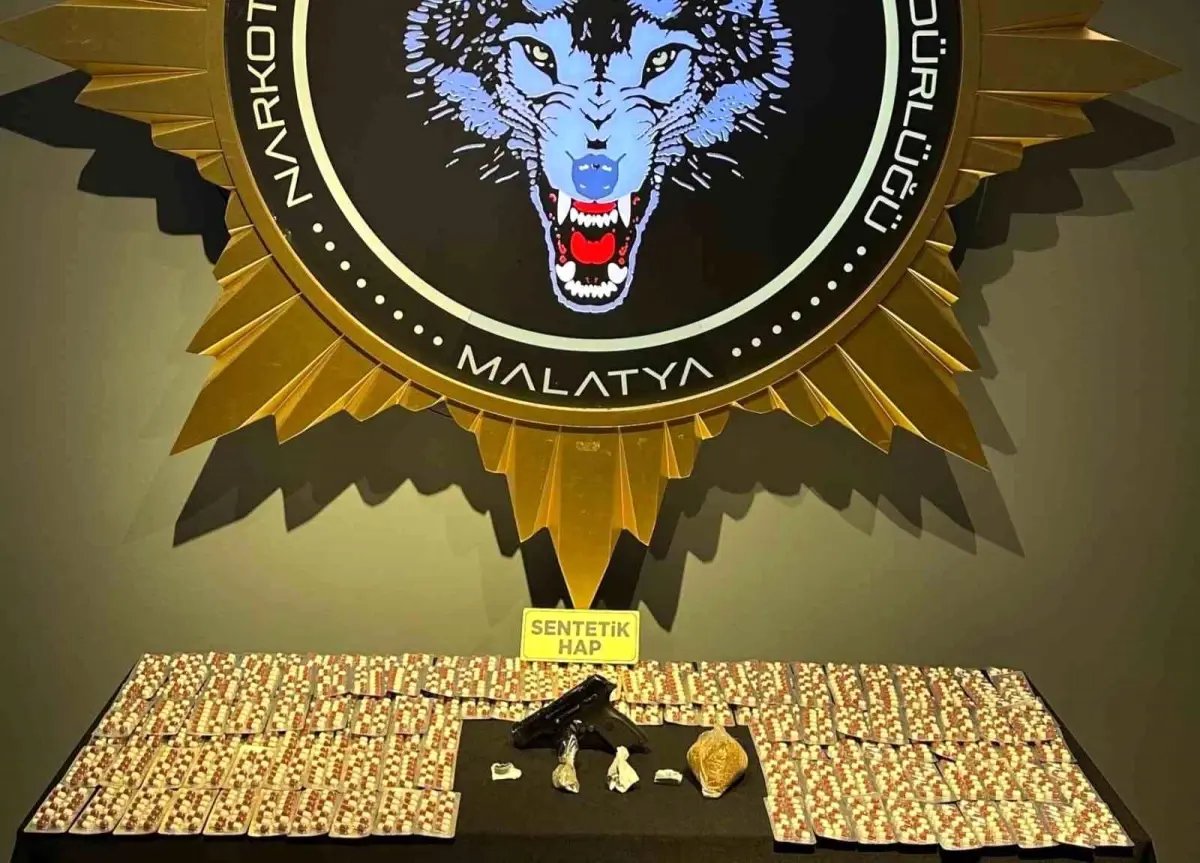 Malatya'da uyuşturucu operasyonu: 5 tutuklama