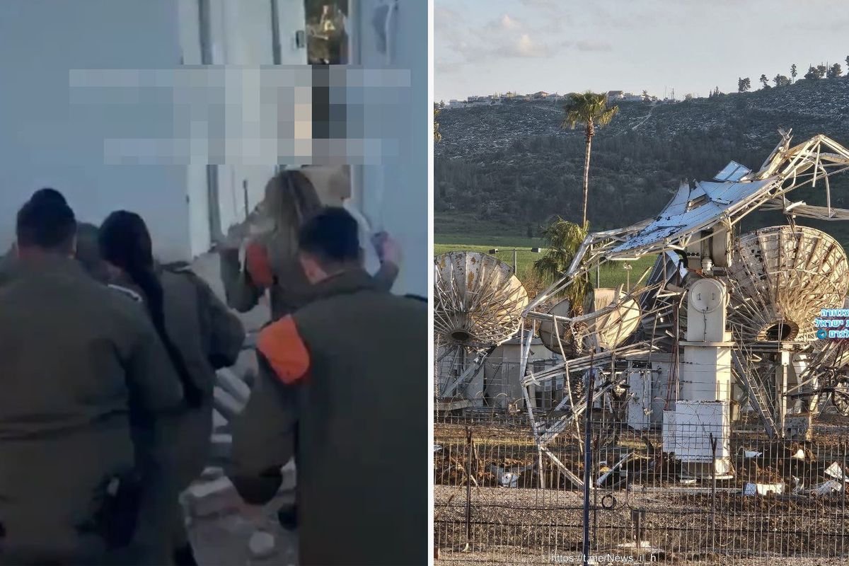 Hizbullah'ın saldırısından İsrail askerleri böyle kaçtı