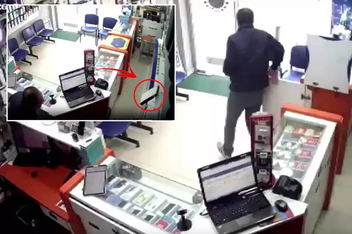 Denizli'deki depremin şiddeti kamerada