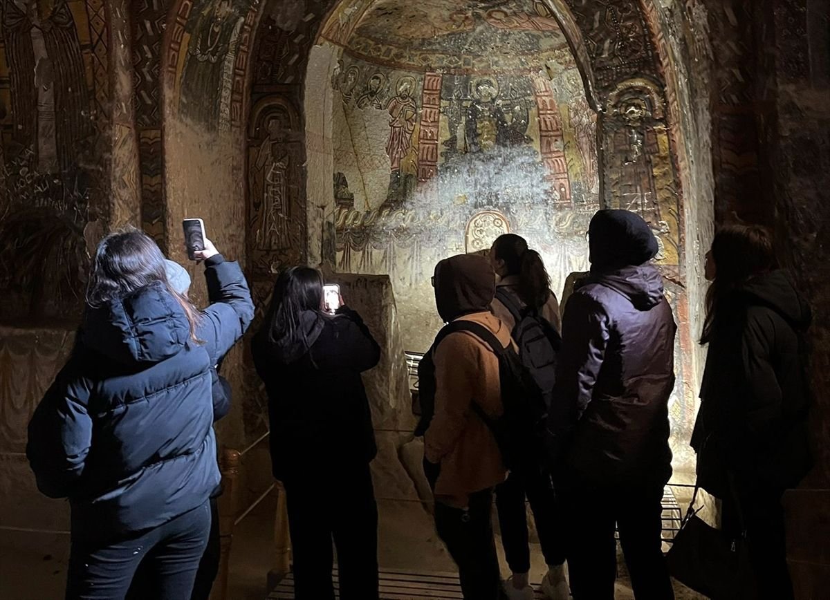 NEVÜ öğrencileri ve akademisyenler Ihlara Vadisi'ni keşfetti