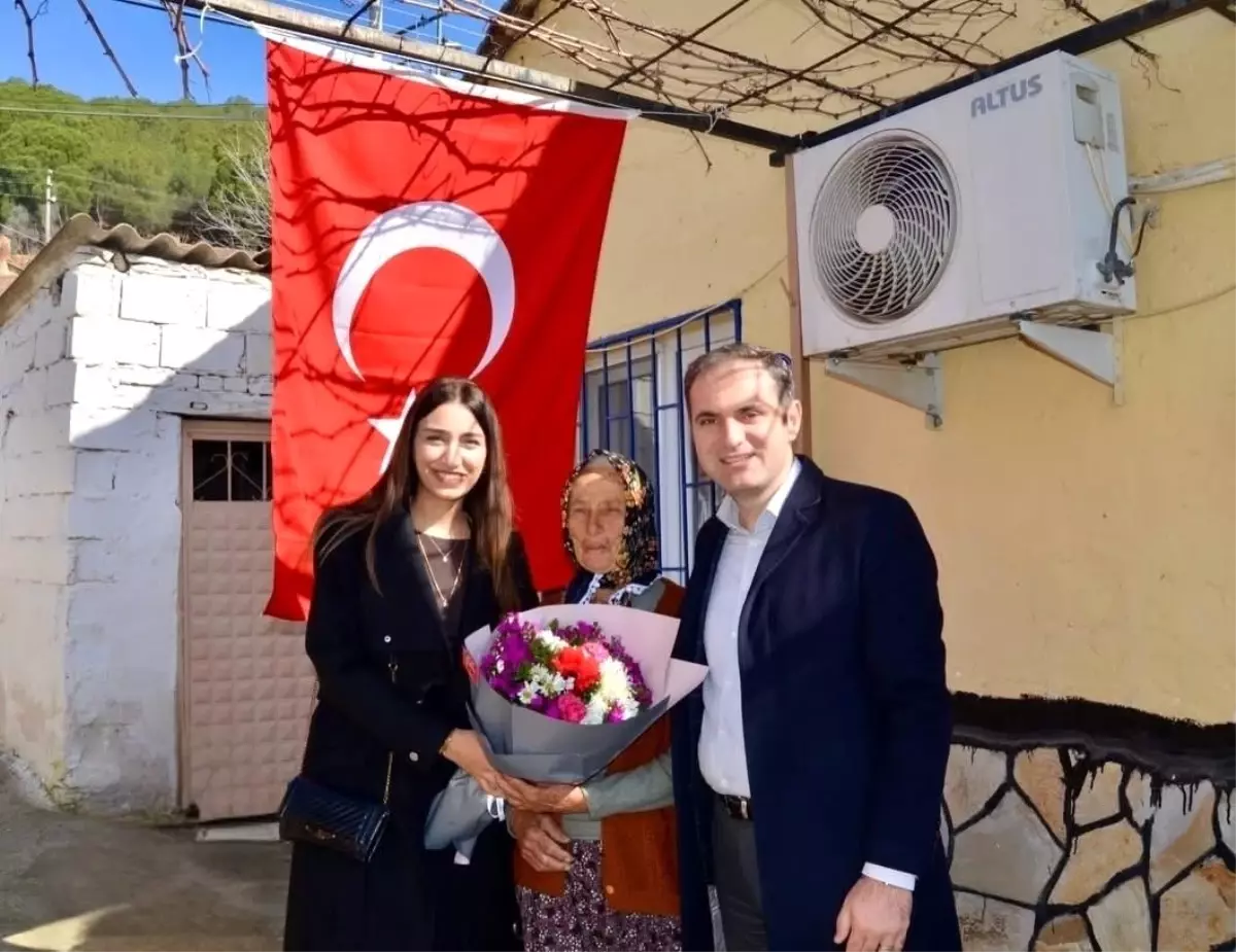 Kaymakam Murat Mete'den şehit annesine ziyaret