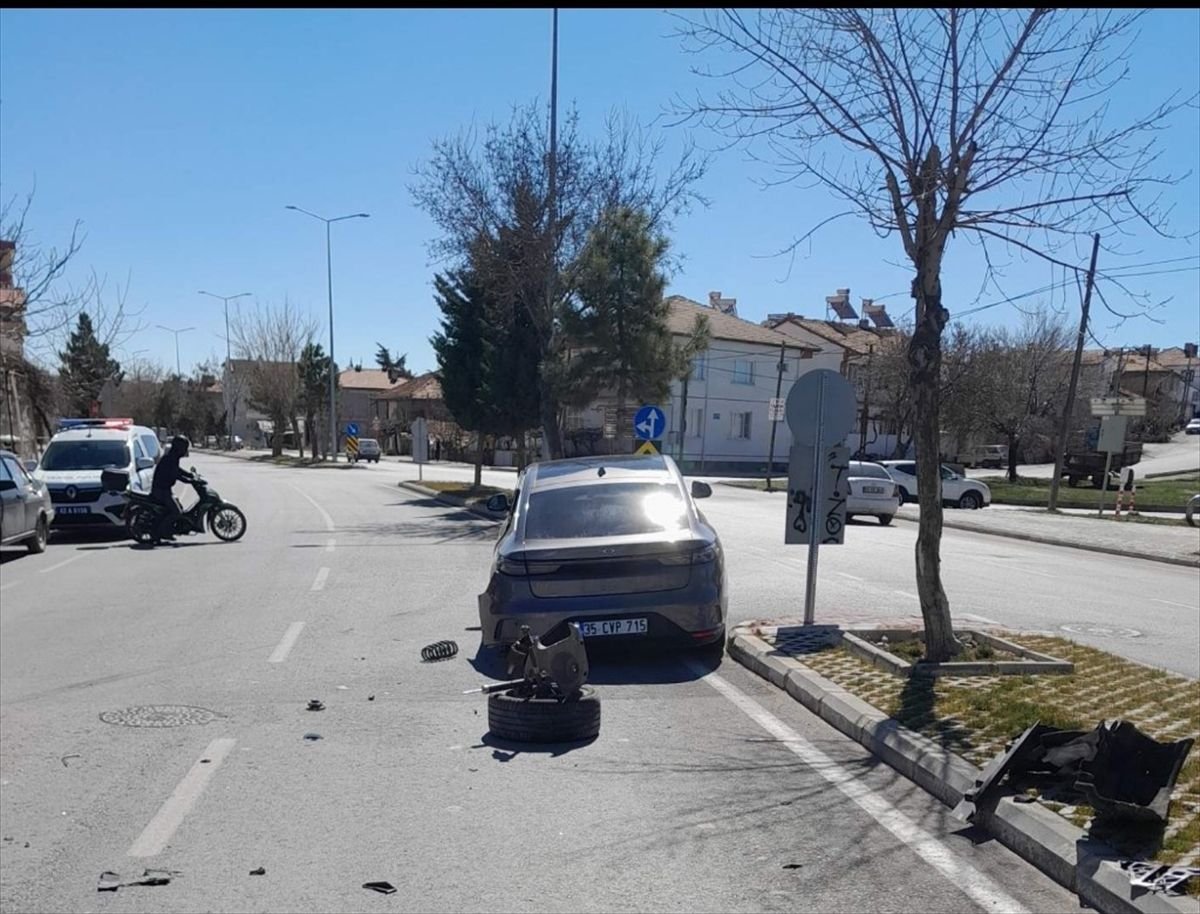 Beyşehir'deki trafik kazasında 2 kişi yaralandı