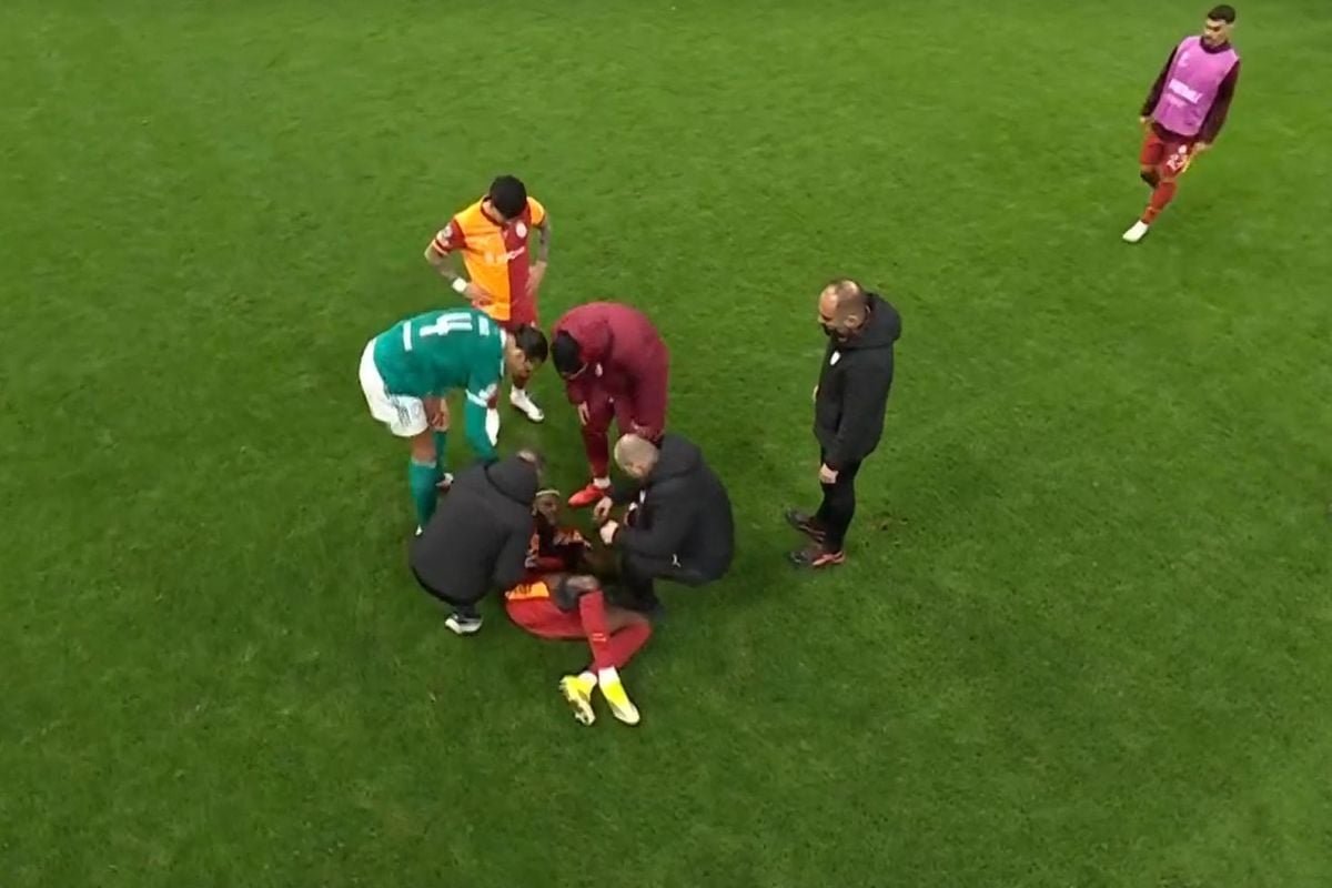 Galatasaray taraftarını maç sonunda korkutan görüntü