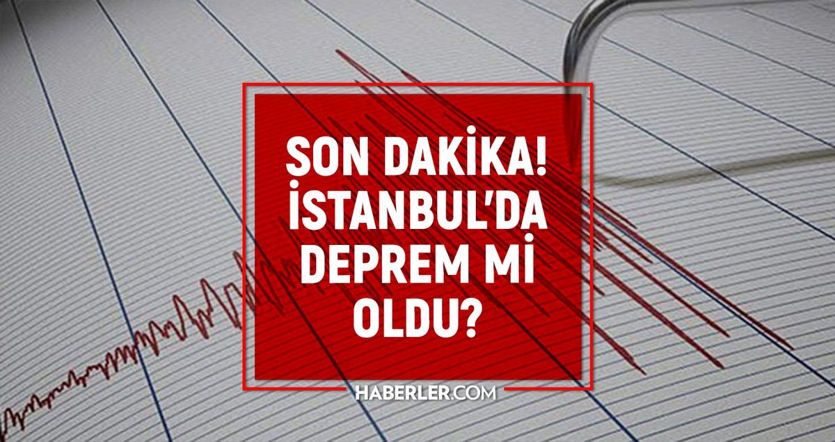 İstanbul'da deprem mi oldu? SON DAKİKA! 10 Mart İstanbul'da az önce nerede deprem oldu?