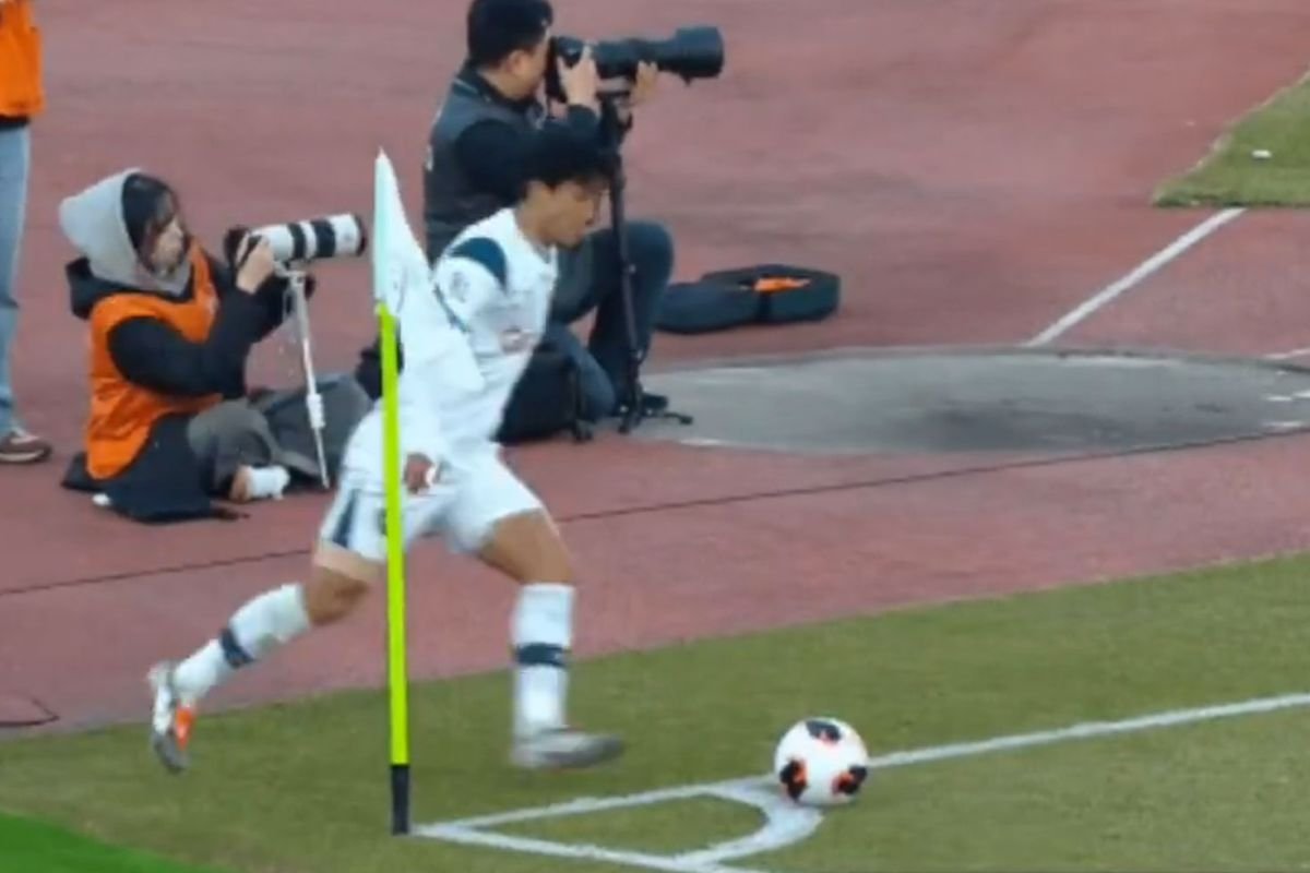 Korner atacağı sırada kurşun yemiş gibi oldu