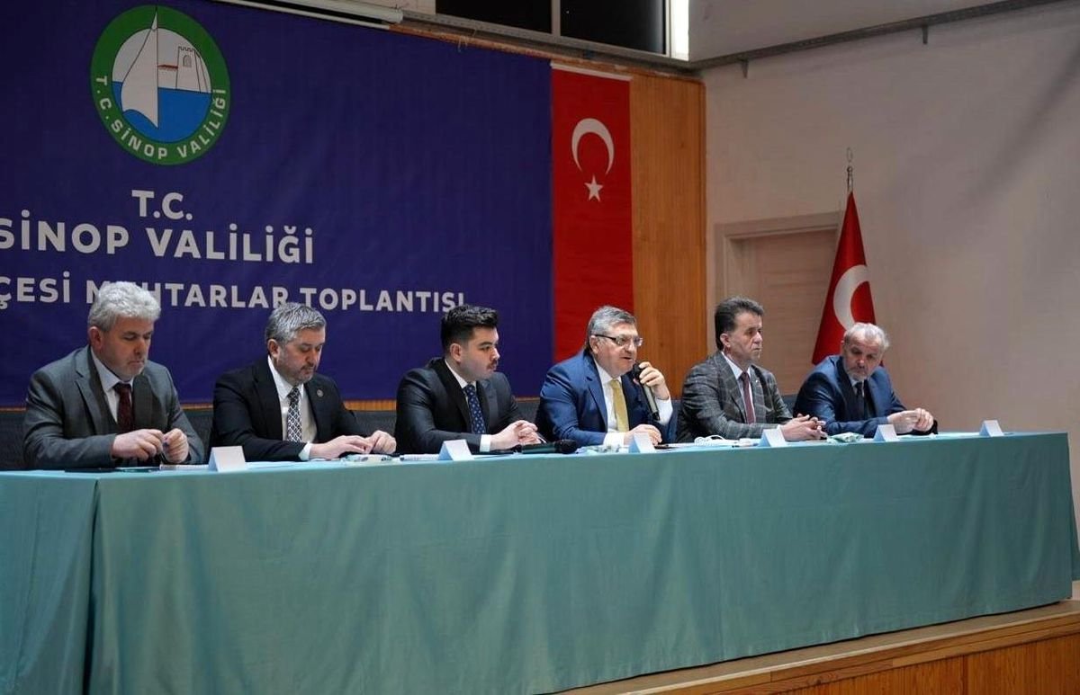 Türkeli'de muhtarlar toplantısı