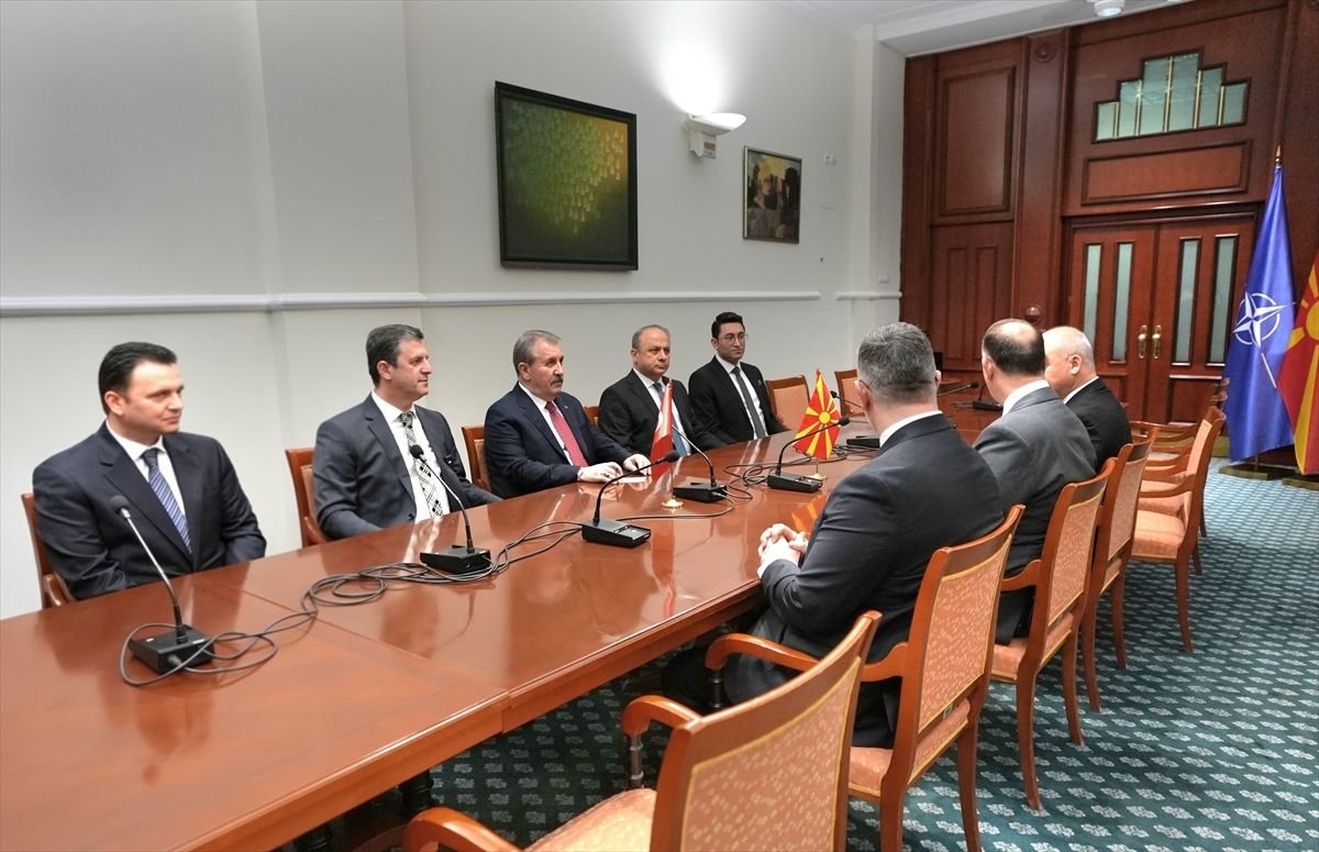 BBP Genel Başkanı Destici, Kuzey Makedonya'da çeşitli temaslarda bulundu