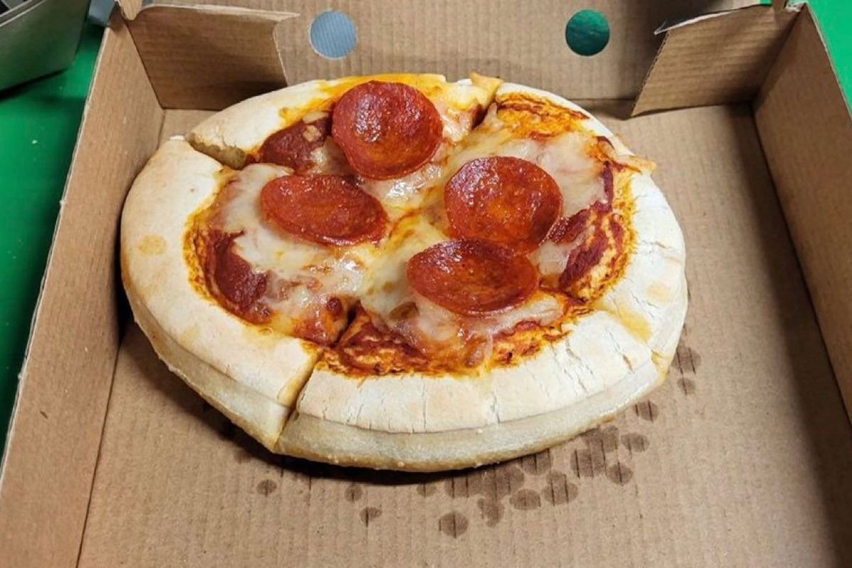 Tartışma yaratan mini pizza