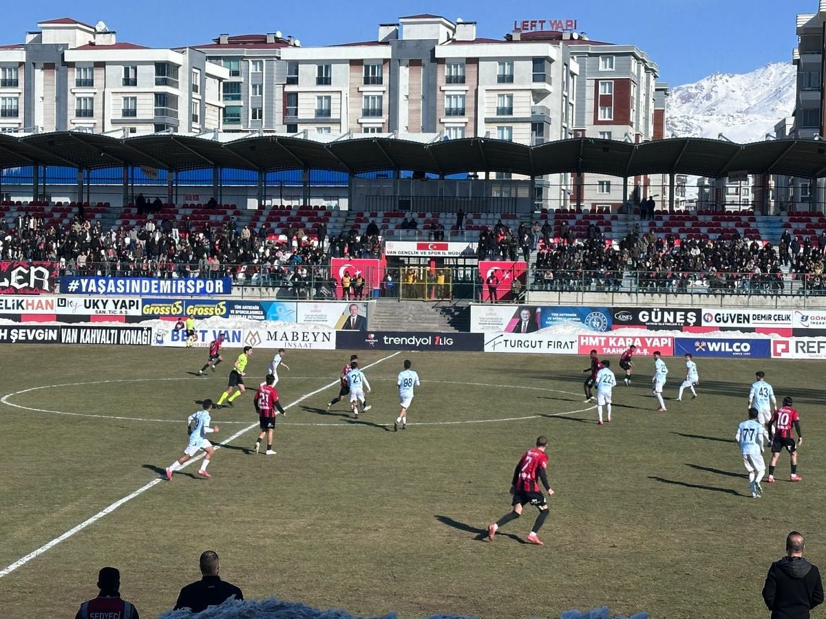 İmaj Altyapı Van Spor FK, Adana Demirspor'u 1-0 mağlup etti