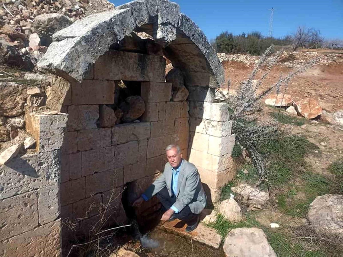 Altun'dan Araban'daki tarihi çeşmelerde restore talebi