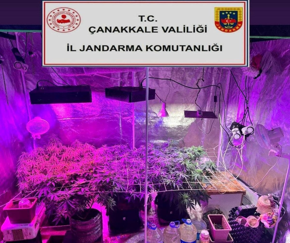 Çanakkale'de uyuşturucu operasyonu: 2 tutuklu