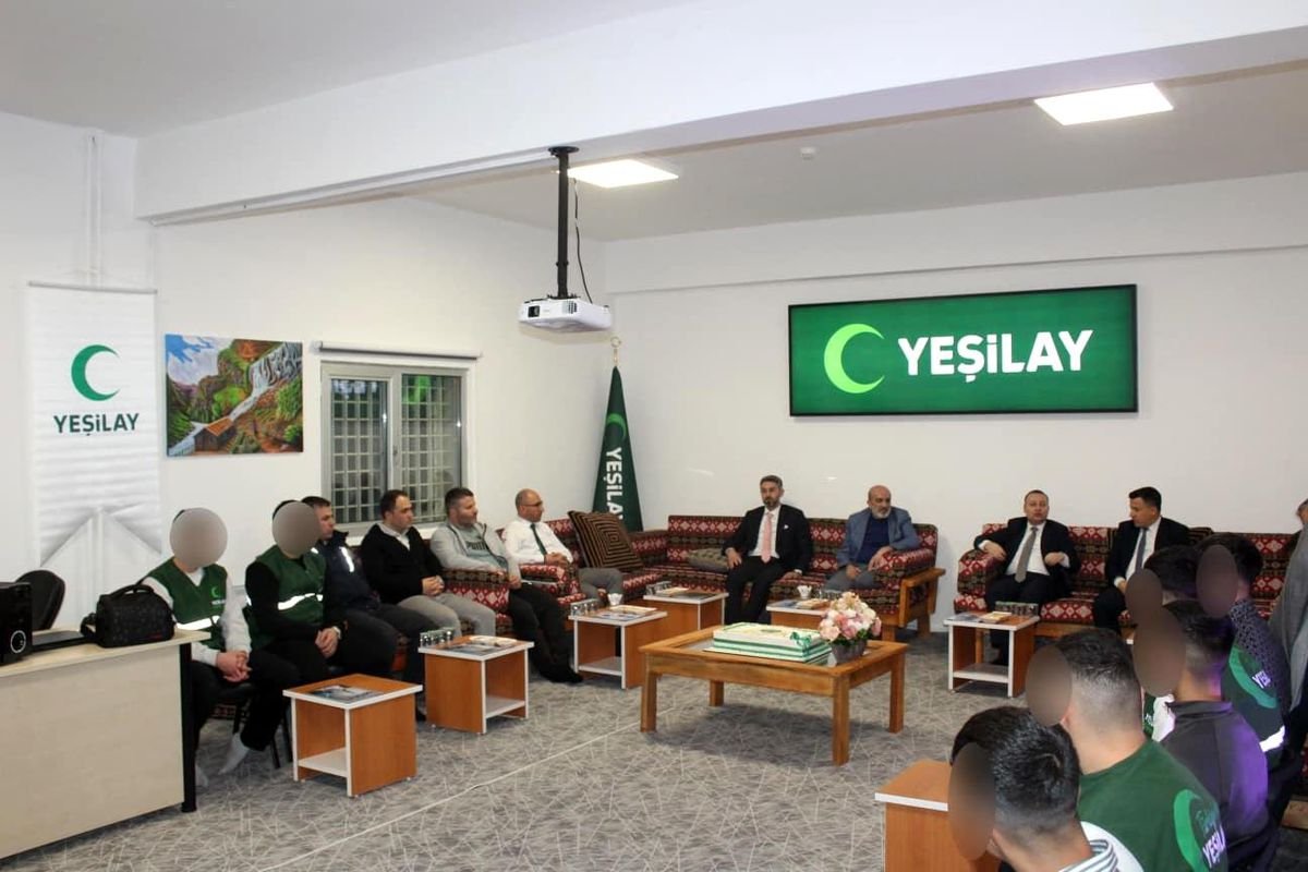 Yeşilay'dan Bünyan Kapalı Çocuk Ceza İnfaz Kurumu'na ziyaret