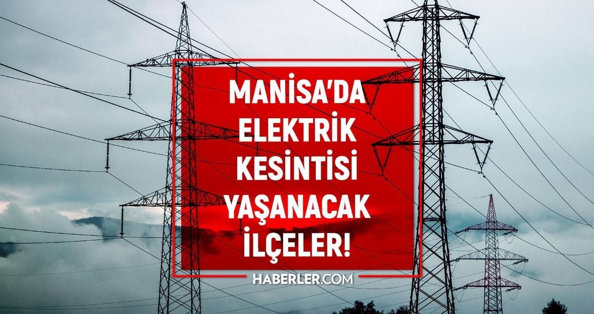 Manisa GDZ elektrik kesintisi! 11-12 Mart Manisa'da elektrik kesintisi son dakika ne zaman bitecek, elektrikler ne zaman gelecek?