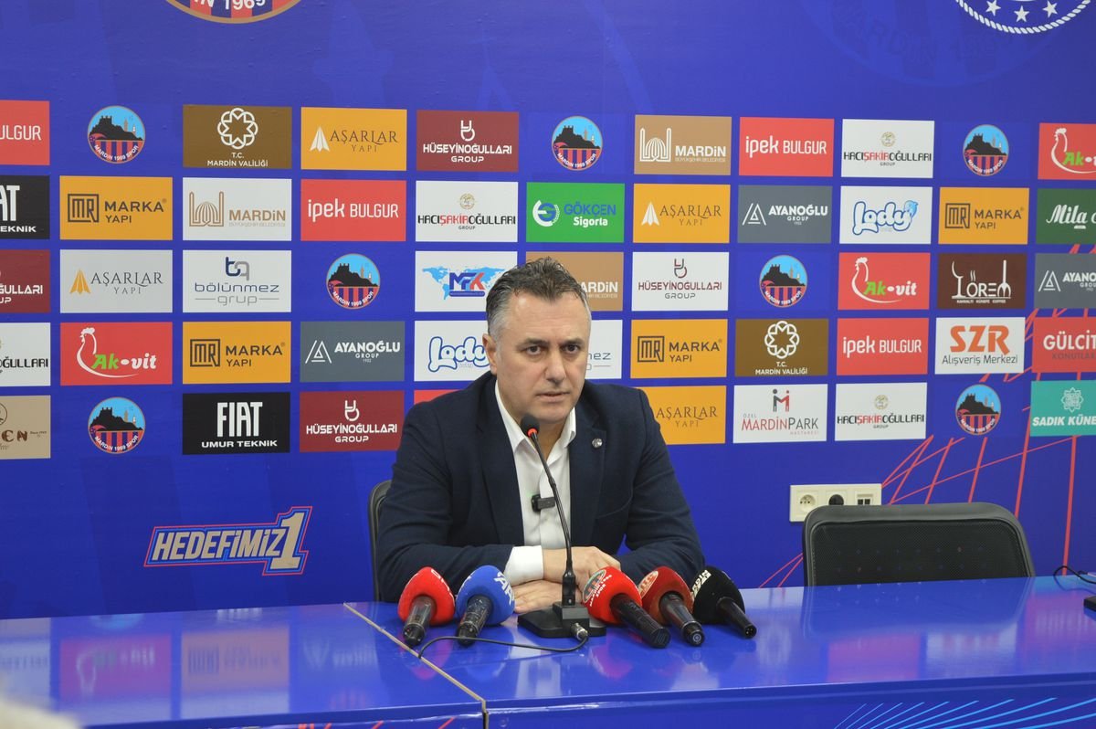Mardin Spor'un yeni teknik direktörü Bülent Akan oldu