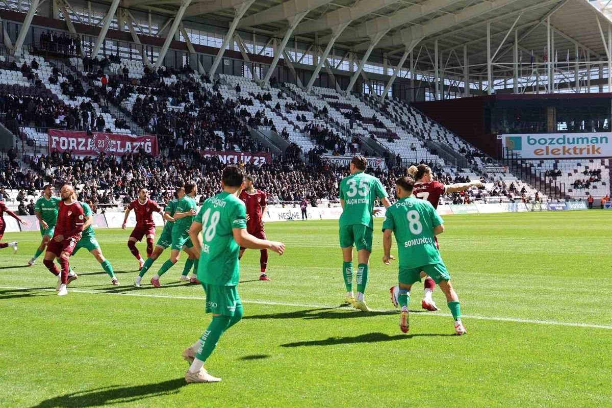 TFF 2. Lig: Elazığspor: 1 Muğlaspor: 0