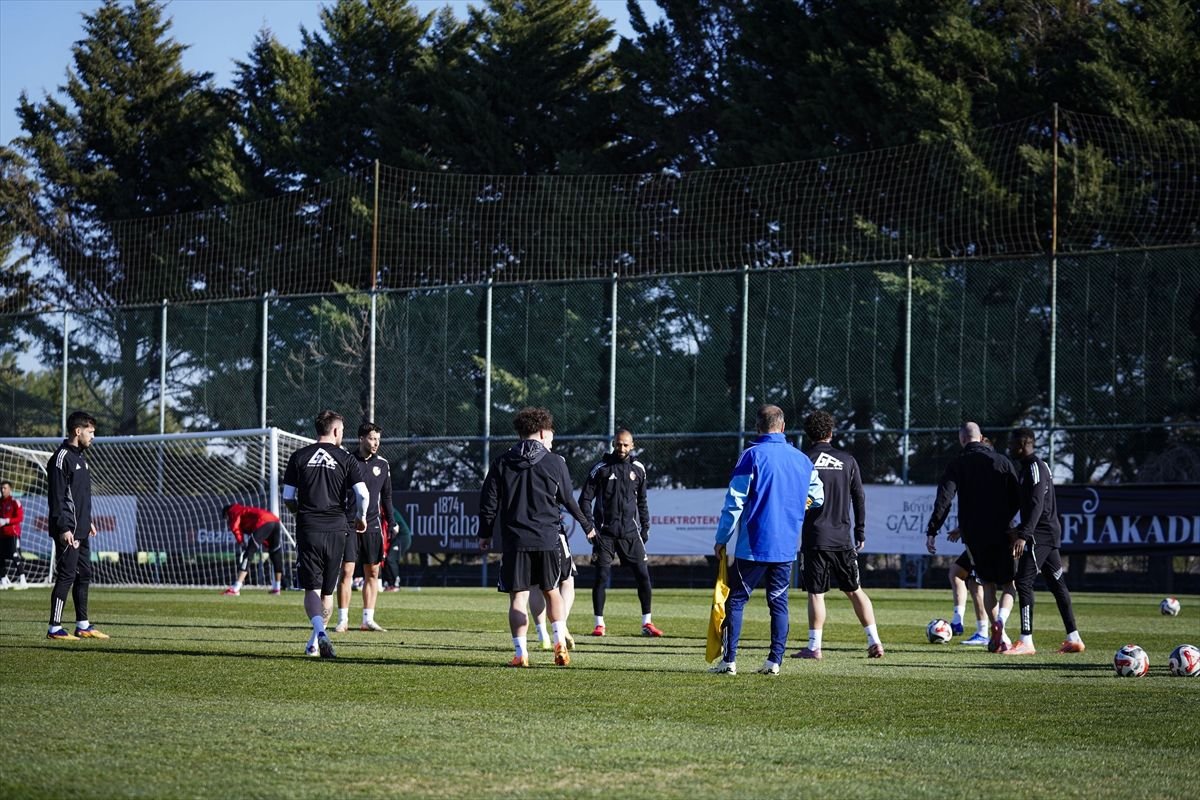 Gaziantep FK, Antalyaspor maçının hazırlıklarını sürdürdü