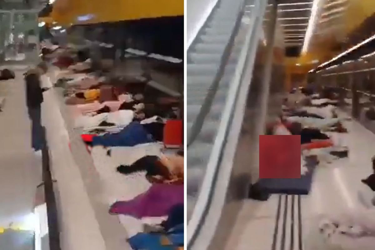 İran füzelerinden kaçan İsrailliler metro istasyonlarına sığınmaya başladı