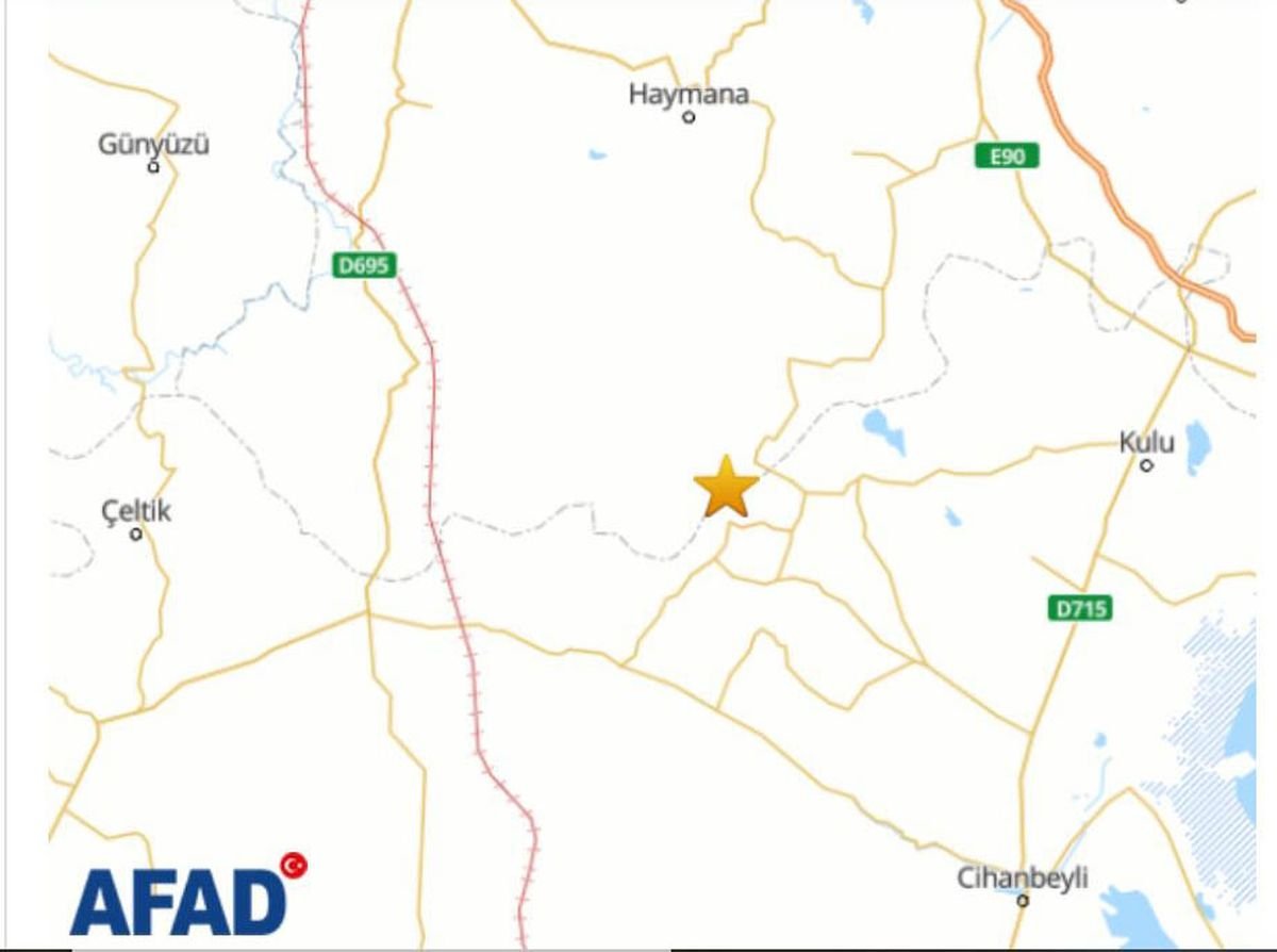 Ankara'da 3.9 büyüklüğünde deprem