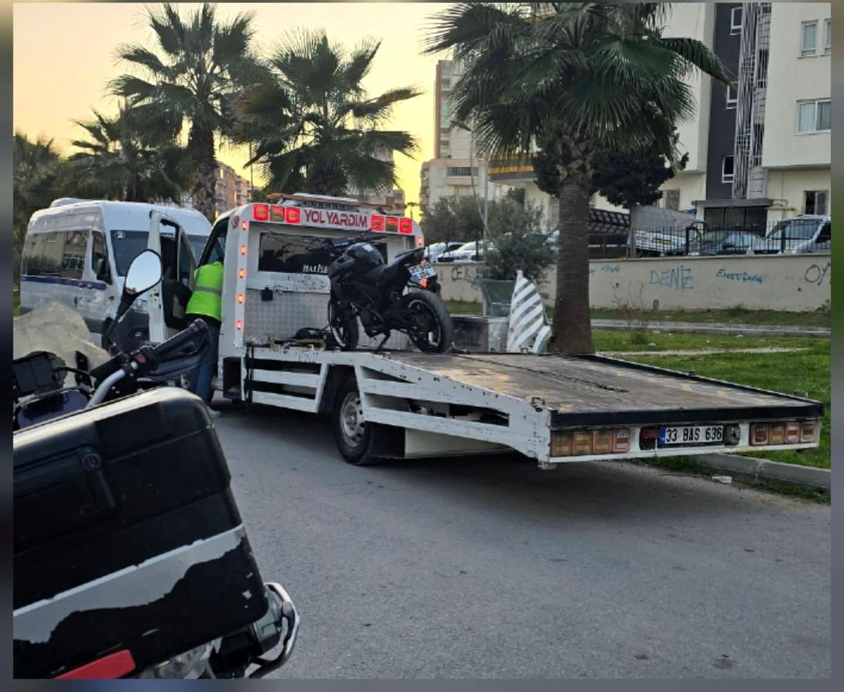 Tarsus'ta tek teker şovu pahalıya patladı: 21 bin TL ceza