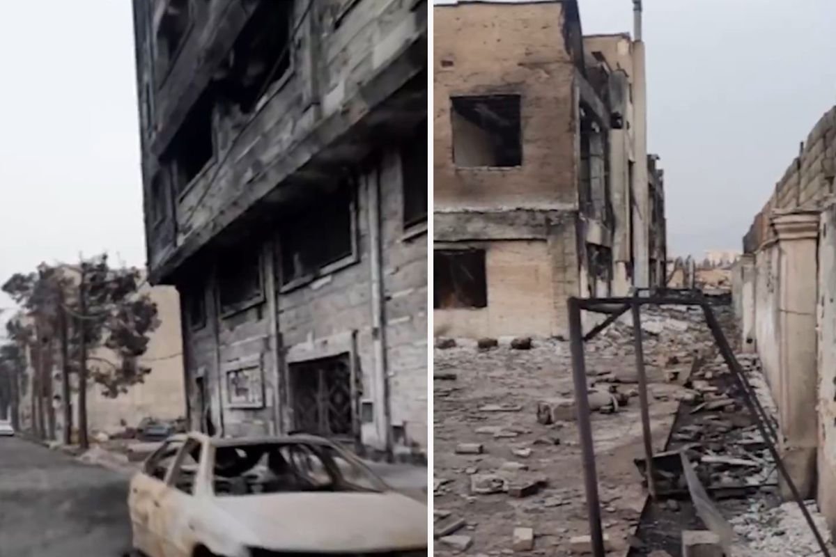 İran'daki sivil katliamından bir kanıt daha