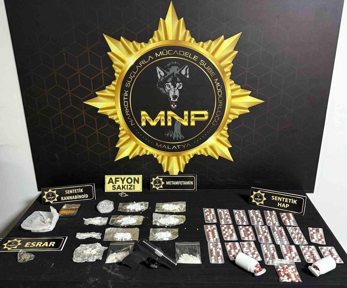 Malatya'da uyuşturucu operasyonu: 7 tutuklama