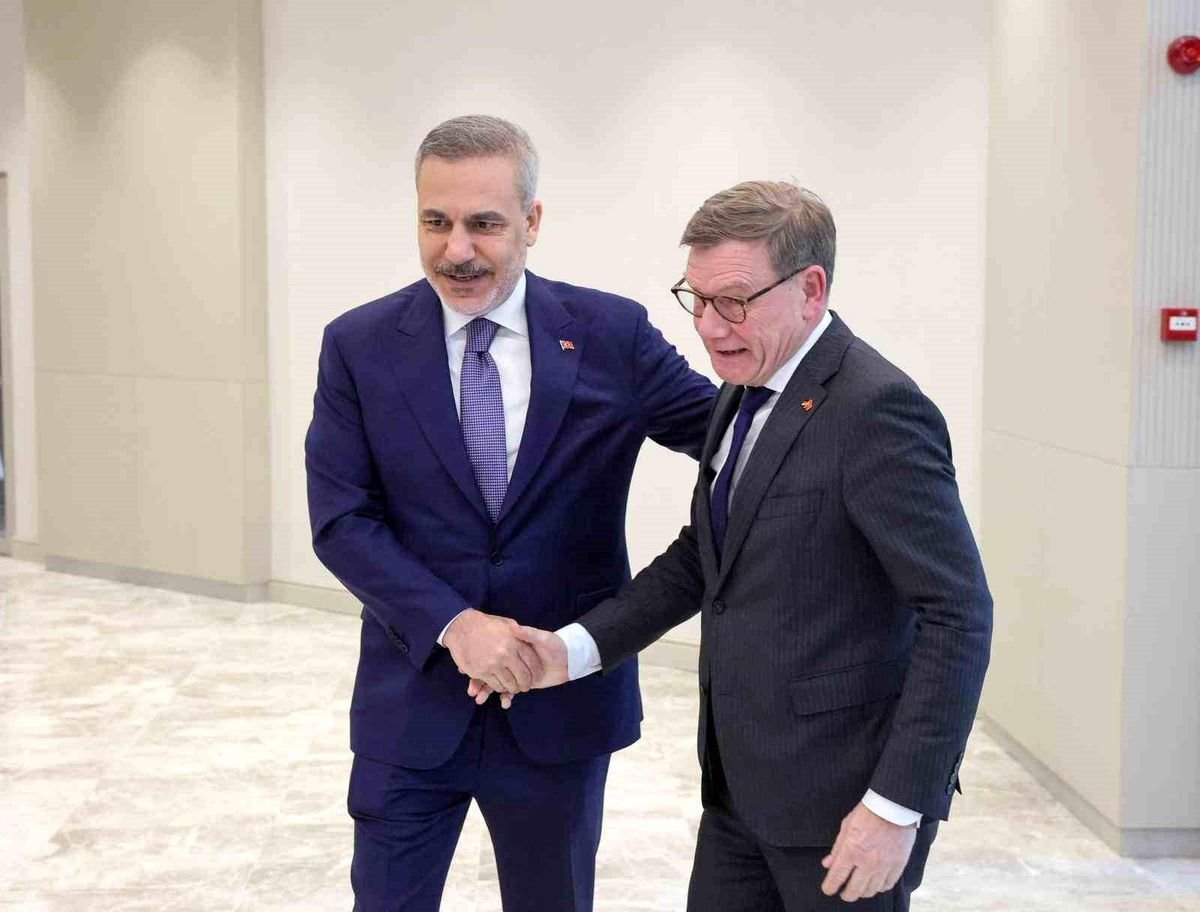 Bakan Fidan, Almanya Federal Cumhuriyeti Dışişleri Bakanı Johann David Wadephul ile Ankara'da bir araya geldi