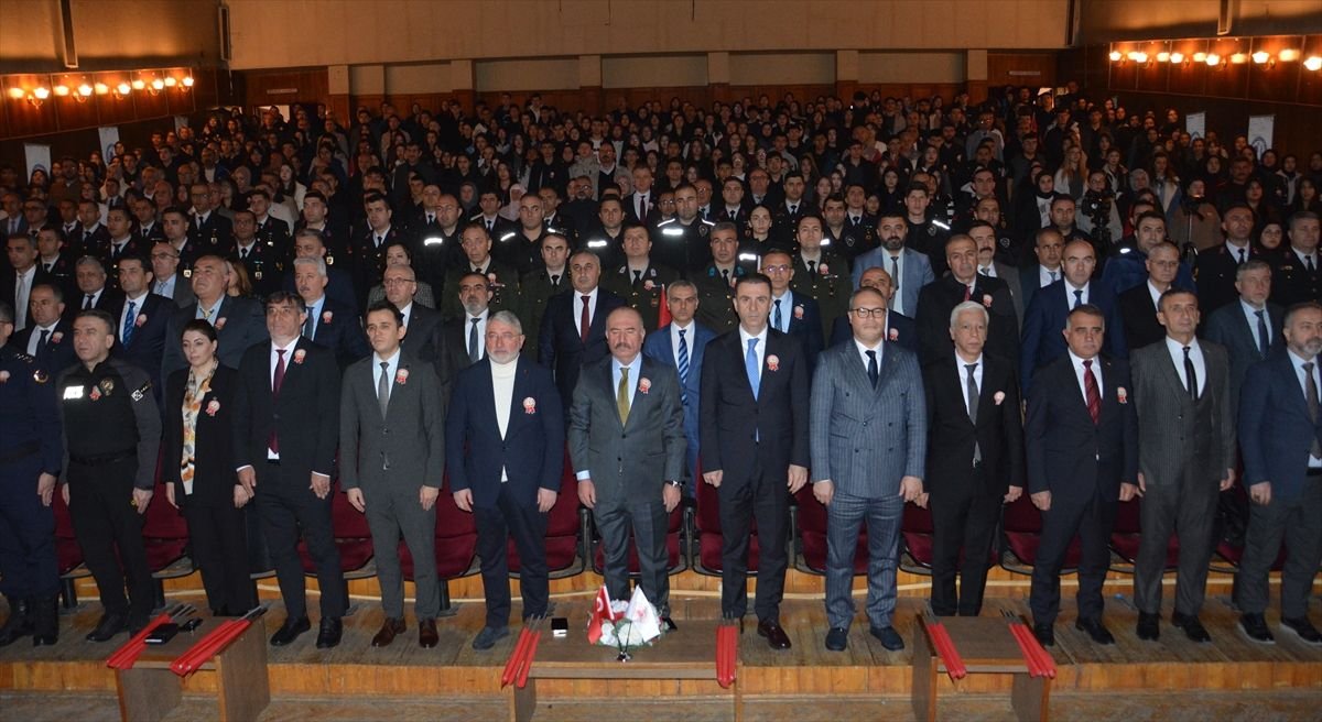 Çorum'da İstiklal Marşı'nın Kabulü ve Mehmet Akif Ersoy'u Anma Günü kutlandı