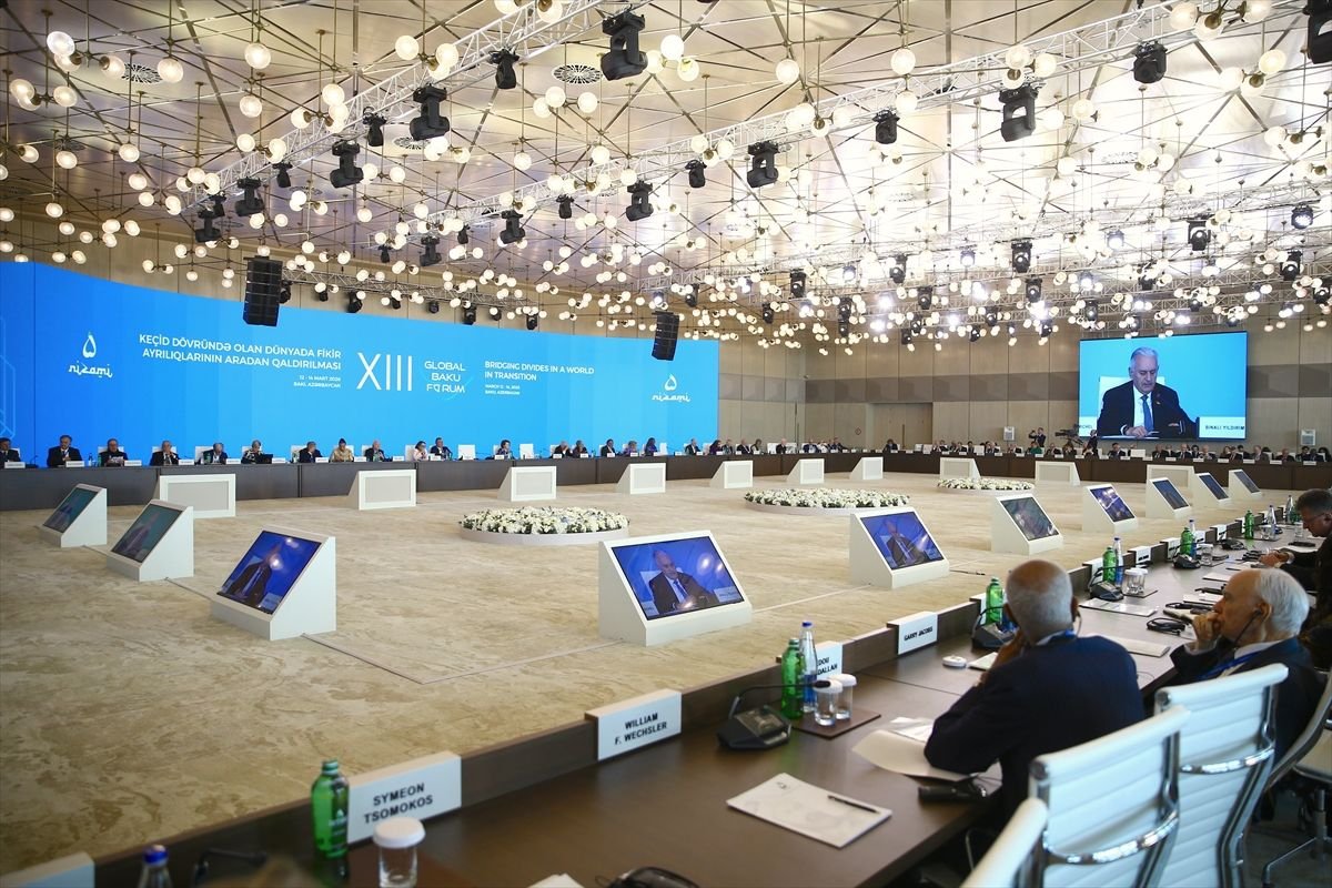 TDT Aksakallar Konseyi Başkanı Yıldırım, "13. Küresel Bakü Forumu"nda konuştu Açıklaması